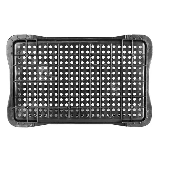 Caixa Plástica [Compre 6 e leve 12 + Brinde ] Horti Frutti Preta 50 Litros - Bin Embalagens