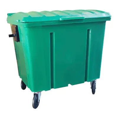 Contentor Plástico Gruplast 700 Litros Verde - Bin Embalagens