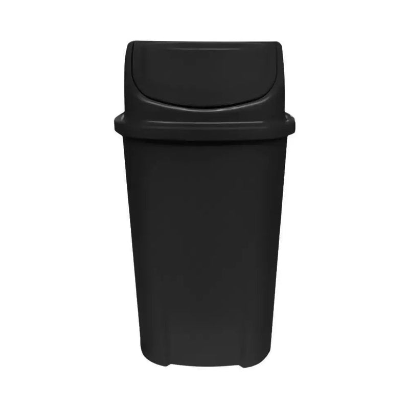 Lixeira Basculante 60L - Preta - Gruplast - Bin Embalagens