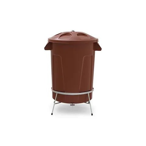Lixeira Plástica Com Pedal em Aço 60 Litros Gruplast Diversas Cores Disponíveis - Bin Embalagens