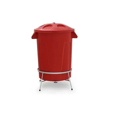 Lixeira Plástica Com Pedal em Aço 60 Litros Gruplast Diversas Cores Disponíveis - Bin Embalagens