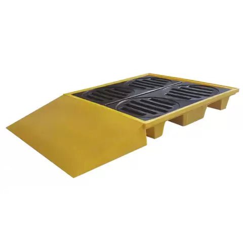 Pallet de Conteção, IBC 150 Litros, 4 Tambores - Bin Embalagens