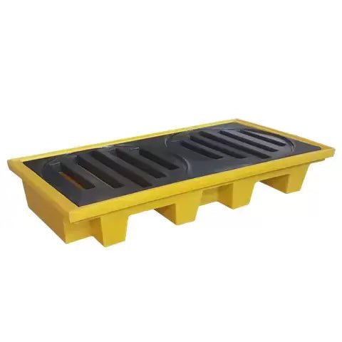 Pallet de Contenção Para 2 Tambores, 75 Litros - Bin Embalagens