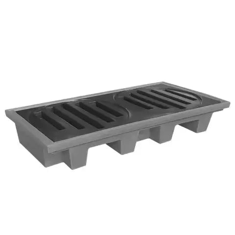 Pallet de Contenção Para 2 Tambores, 75 Litros - Bin Embalagens